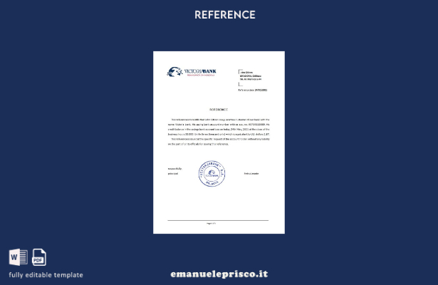 modello di riferimento Moldova Victoriabank stile verificato